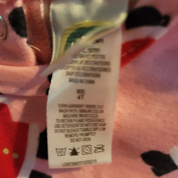 New Little Me Girl Christmas P.J Size 4T Bonus Christmas Books/CD Set - Picture 3 of 6